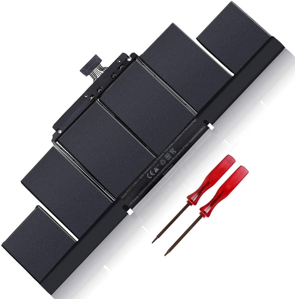 Batterie MacBook Pro 15 Retina A1417 avec cellules lithium-polymère haute capacité
