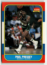 #88 Paul Pressey 1986-87 Fleer Basketball EX B