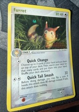 Furret 22/109 EX Team Rocket Returns Stamped Rev Holo Rare Pokémon 2004 NM on eBay