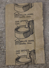 Vintage NOS Original Vietnam US Military P-38 P38 Can Opener - Mallin Hardware
