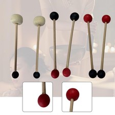 2x Singing Bowl Mallet Musical Instrument Percussion Sticks Sound Bowl Mallet