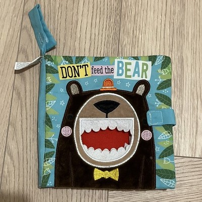 Don't Feed the Bear Book Sensory Cloth Baby Book Make Believe Ideas