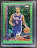 2025-26 Topps Chrome Quentin Grimes Green Wave Refractor #/99 76ers