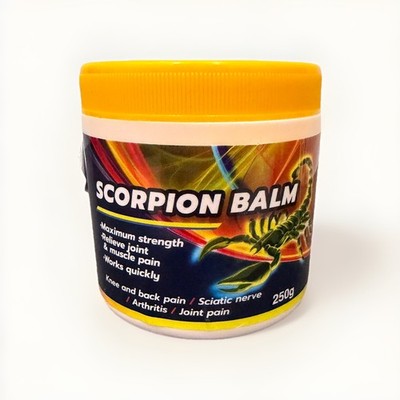 250g Scorpion Massage Balm Relax Muscles Spa Herb Relief Aches Pomada De Mexico