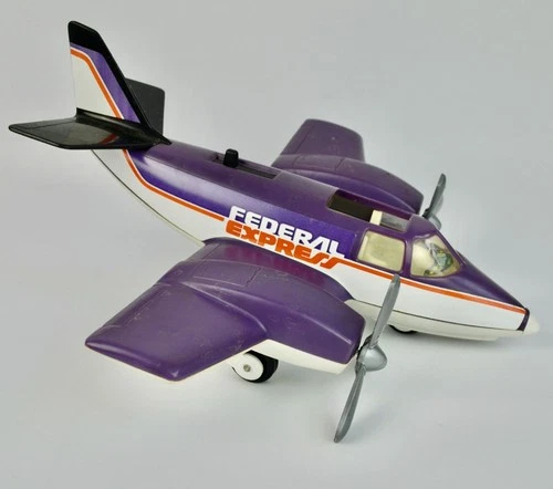 Tonka Federal Express FedEx Cargo Plane Vintage Toy