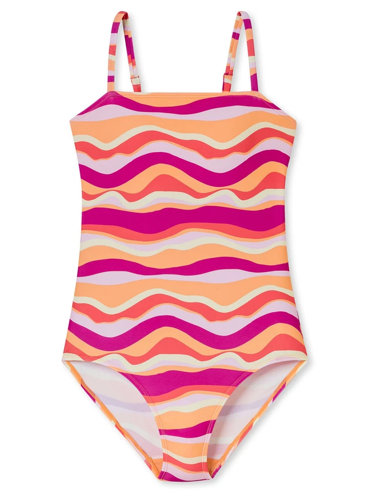 Schiesser Mädchen Badeanzug Aqua Kids Bademode Schwimmanzug Kinder Badeanzug - Bild 1 von 1