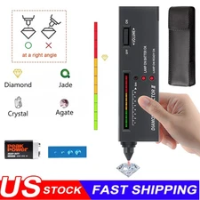 Portable Diamond Tester Selector Illuminated Jewelry Gemstone Testing Tool Kit