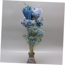 Dried Flower Bouquet  Floral Mix Premium Hand-Packed Natural Dried Plants Blue