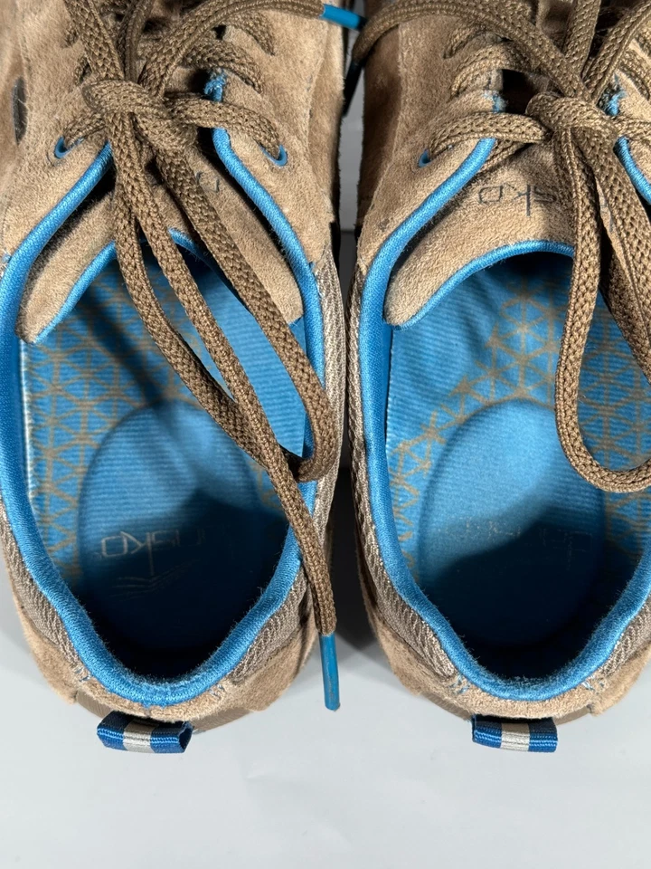 Dansko Paisley Mujer Impermeable Zapatilla Cuero Marrón Senderismo Zapato Talla 8 Foto 4 de 4