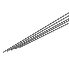 5Pcs 1mm x 300mm Carbon Fiber Rods Strong Lightweight RC Plane Quadcopter DIY