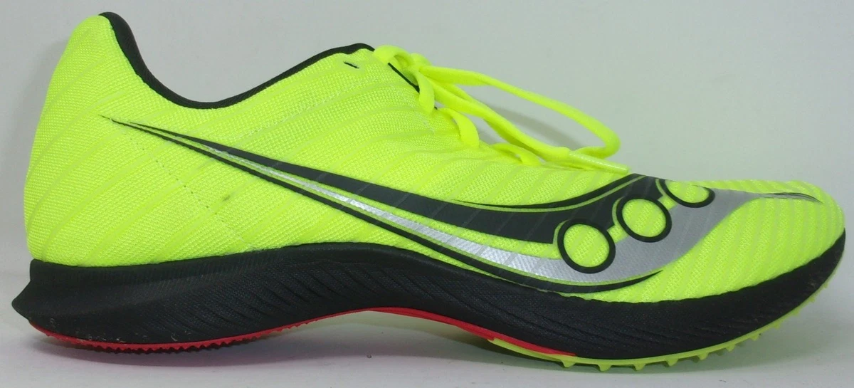 NEW SAUCONY men\'s velocity mp 2023 spike shoe in yellow Saucony Men main image 4
