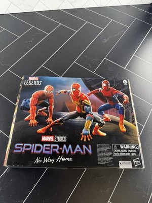 Marvel Legends Series Spider-Man: No Way Home Spider-Man Action Figure Set