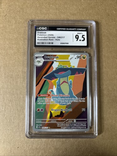 Drakloak graded CGC 9.5 for sale on eBay