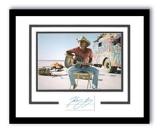 KENNY CHESNEY SIGNED AUTOGRAPH FRAMED 11x14 DISPLAY ACOA MATTE CUT COUNTRY STAR