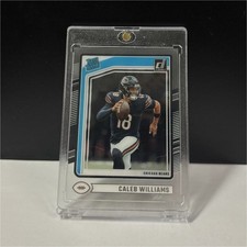 2024 Panini Clearly Donruss Caleb Williams Rated Rookie #51 Bears NFL Football