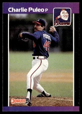 1989 Donruss Charlie Puleo Atlanta Braves #286
