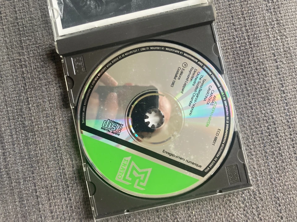 TERESA BERGANZA HAYDN arias, cantata, cavatina Erato CD 1983 Foto 4 de 4