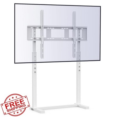 unho TV Stand White Fits 32''-85'' TV