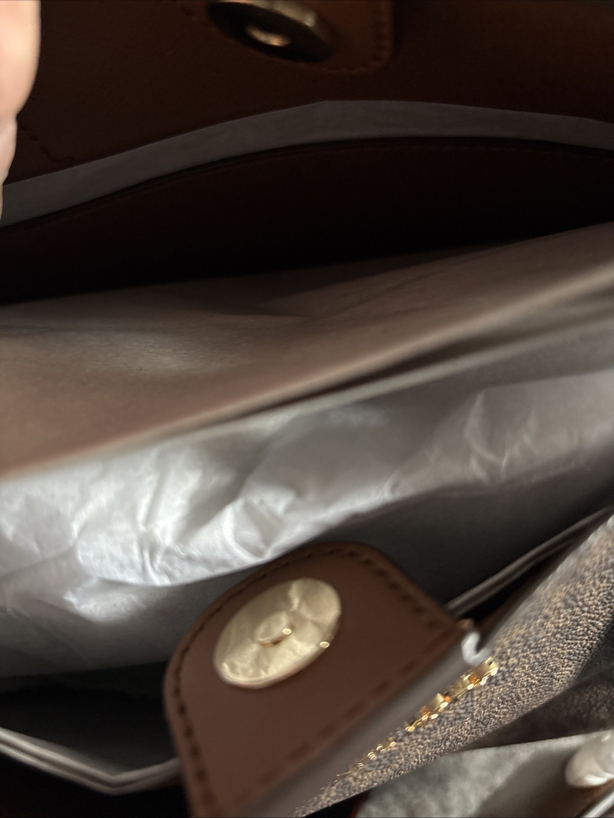 Michael Kors Woman’s Brown Shoulder Bag BNWT RRP £301 image 6