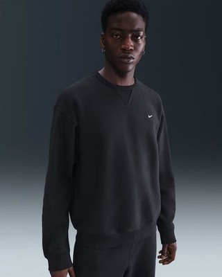 Nike Solo Swoosh Crew Black/White Mens Size 3XL HV1086-010 New