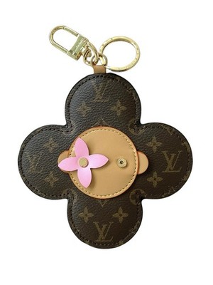 Louis Vuitton Vivienne Flower Keychain Bag Charm Monogram NEW | eBay