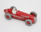 DINKY TOY ALFA-ROMEO RACING CAR  No 232 RARE PLASTIC HUBS 23f Alfa Romeo vintage