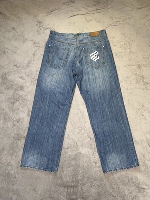 Y2K 2000er Rocawear Baggy Fit Jeans Hip Hop Vintage in Hellblau  Gr: 40 W38