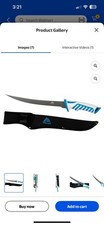 Ozark Trail Saltwater 9″ Fillet Knife, Straight Edge NEW