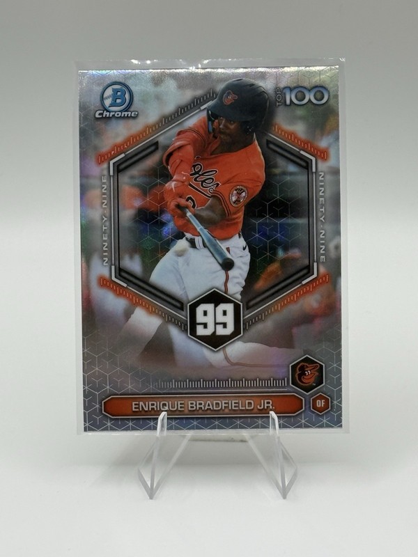 2026 Bowman Enrique Bradfield Jr Top 100 #99 Orioles