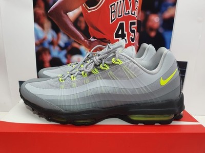 Nike Air Max 95 Ultra Grey Volt Herren UK 9 EUR 44 (IB7681 012)