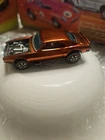 1969 Hot Wheels Redline Heavy Chevy Orange Dark Interior