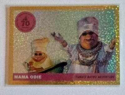 Topps Disney 2025 T55 #T55-16 Mama Odie Gold Parallel/Variety Trading Card 03/55