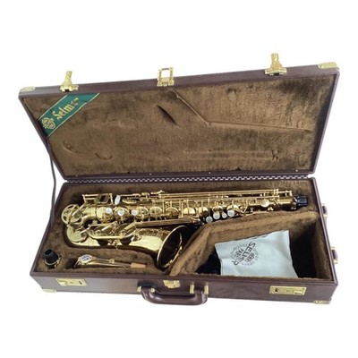 Selmer Super Action 80 Serie ll Alto Saxophone Gold Used with Hard Case