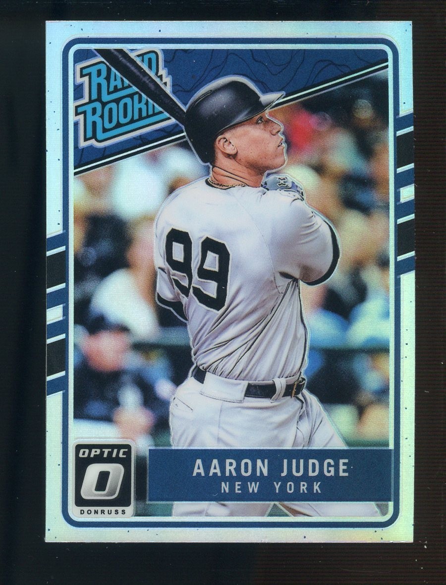 2017 Donruss Optic Holo #38 Aaron Judge Yankees RC Rated Rookie