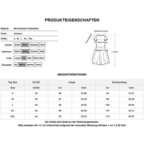 Damen Spitze Langarm Midikleid Kapuzenkleid Freizeitkleid Shirtkleid Partykleid - Bild 2 von 16