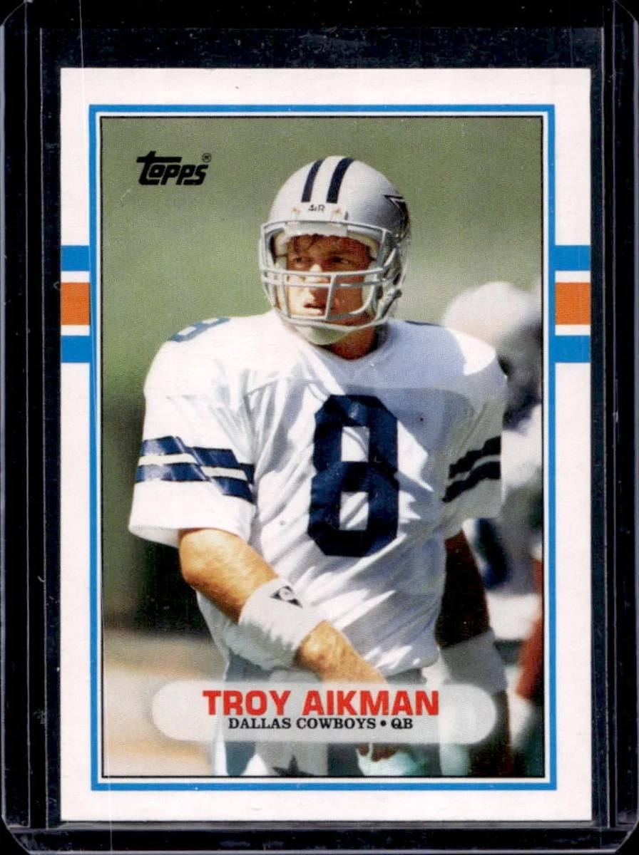 Topps Troy Aikman Rookie Football Sports Trading Cards