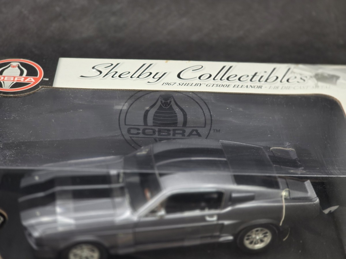 1967 Shelby Cobra GT 500E Eleanor Gray Shelby Collectibles 1:18
