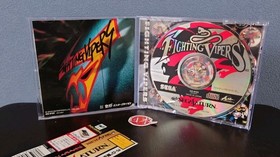 Fighting Vipers Sega Saturn + Spine Card & Manual GS-9101 Free Ship