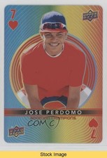 2022 Upper Deck Goodwin Champions Playing Cards Jose Perdomo #7-HEARTS READ 2k4