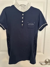 Animo Women's Show Shirt with Rhinestones Size I-44 / D-38