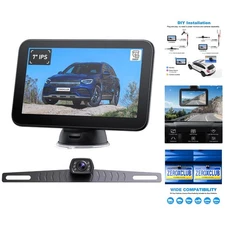 High Definition 7" Backup Monitor & Camera System - Perfect for Reversing Safely