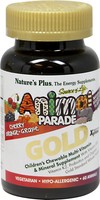 Nature's Plus Animal Parade Gold Multivitamins & Mineral-60 Chewables on sale Nature's Plus Animal Parade Gold Multivitamins & Mineral-60 Chewables on sale