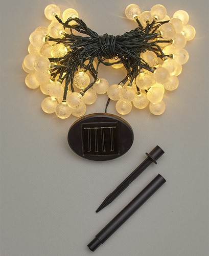 50-Bulb Solar String Lights - Picture 2 of 2