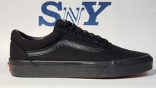 Vans Old Skool Black White Men's 8.5 Women's 10 Suede Low Sneakers Shoe New