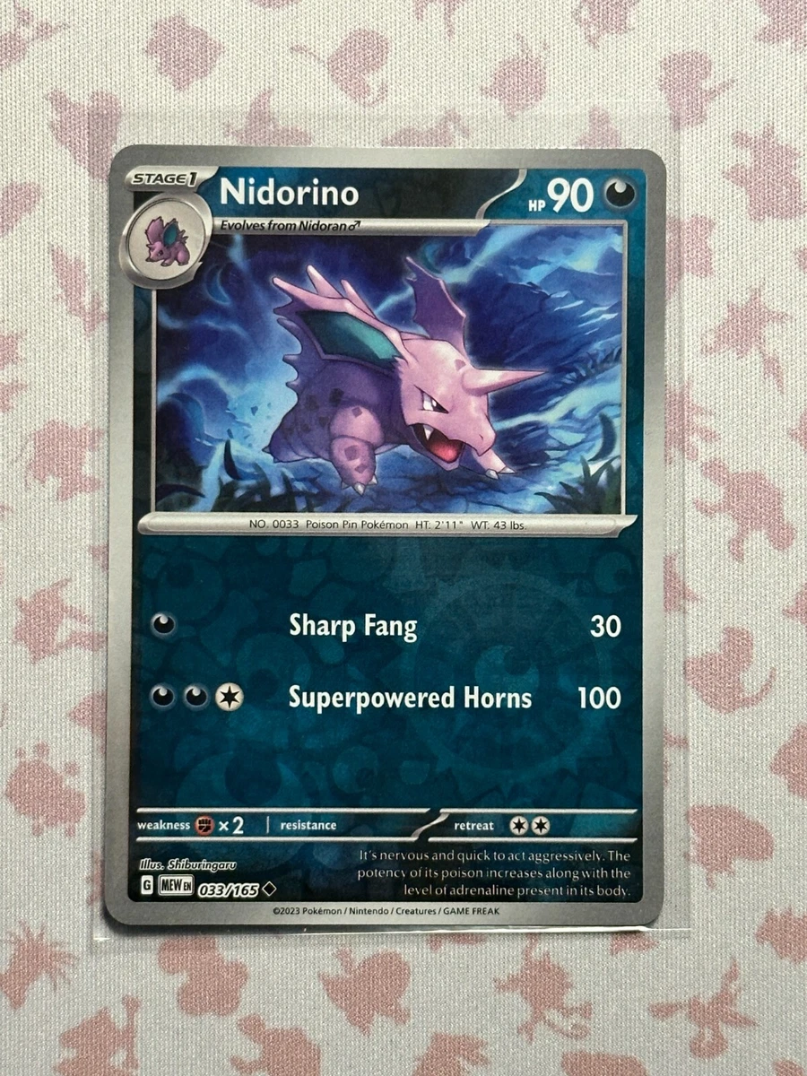 Nidorino Pokemon Card for sale