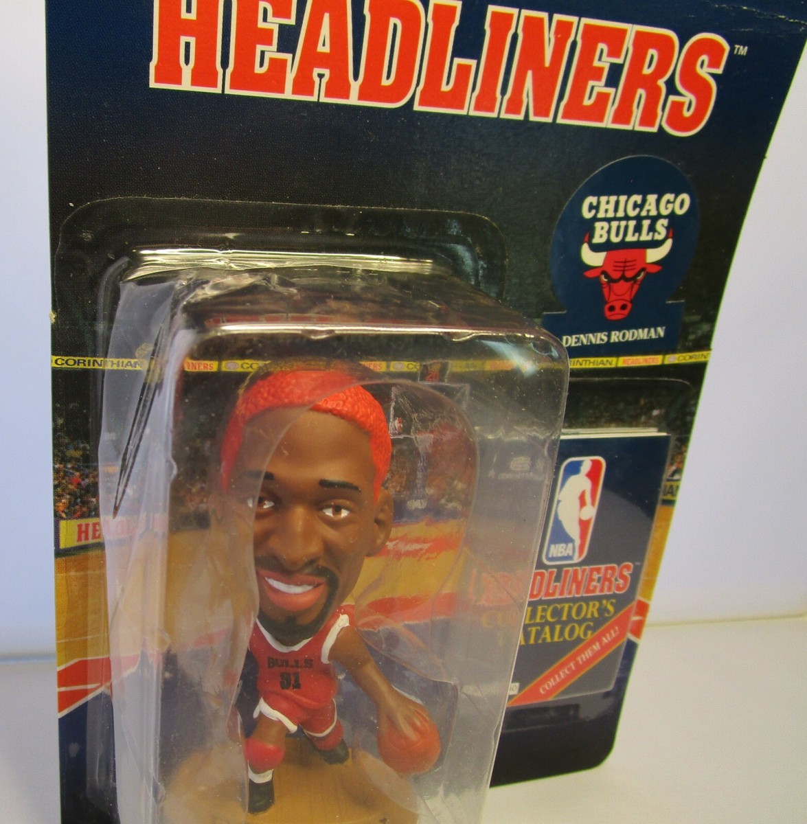 1996 DENNIS RODMAN Corinthian Headliners NBA Basketball Figure