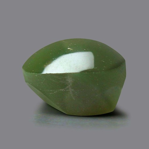 IGI Certified 0.86 Ct Cats Eye Alexandrite Oval Natural Untreated Deep Green - Picture 7 of 7