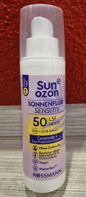 sunozon Sonnenfluid Sensitiv LSF 50 VEGAN NEU 50ml