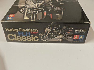 Tamiya 1/6 Harley Davidson FLH Classic Black Flash - #16037 | eBay UK