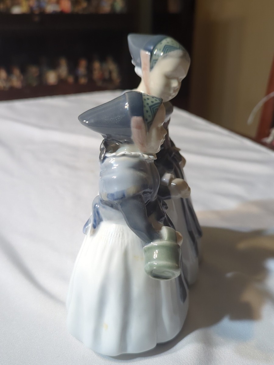 Royal Copenhagen #1316 Amager Girls Porcelain 7